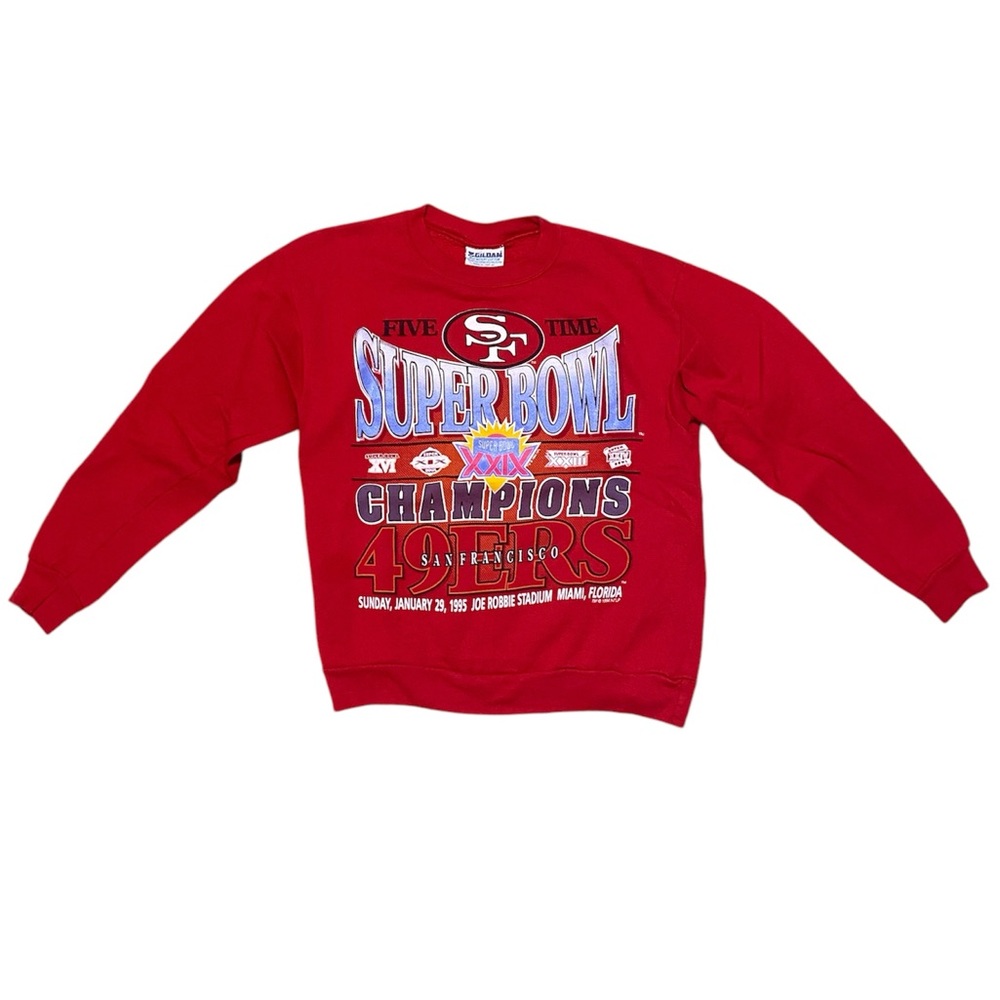 San Francisco 49ers Super Bowl Champions Sweater